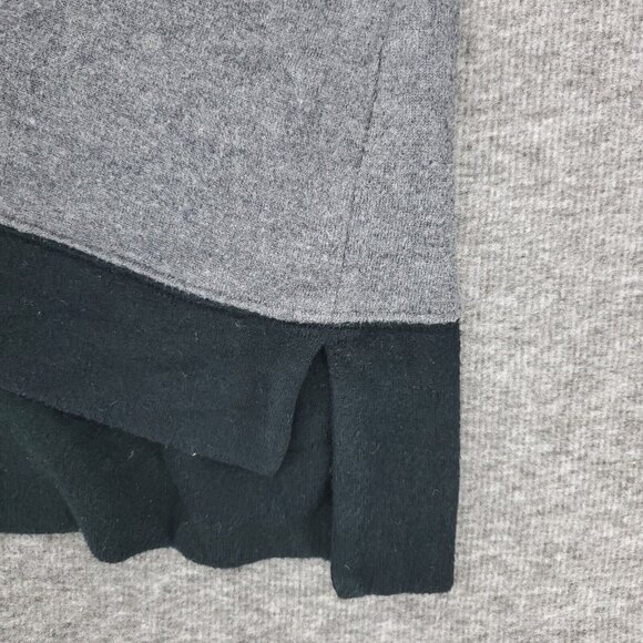 Soft Surroundings Sweater Womens Petite Medium PM Gray Turtle Cowl Neck Pullover - Picture 4 of 8